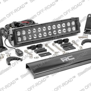 steelbeam off road™ 12" black series dual row cree led light bar