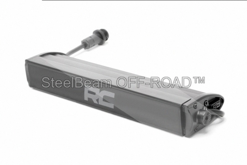 steelbeam off road™ 12" black series single row cree led light bar