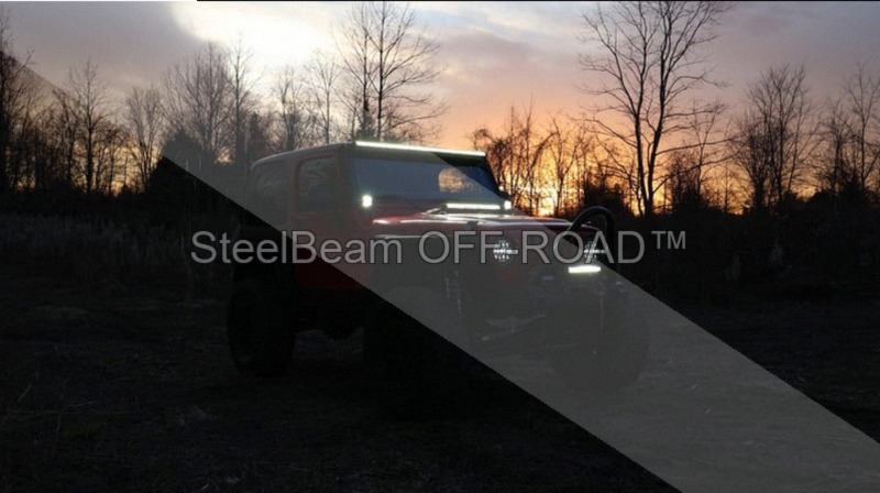 steelbeam off road™ 12" spectrum series single row led light bar
