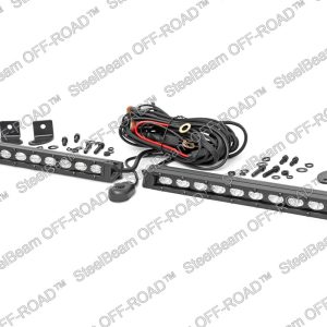 steelbeam off road™ 10" slimline cree led light bars — pair