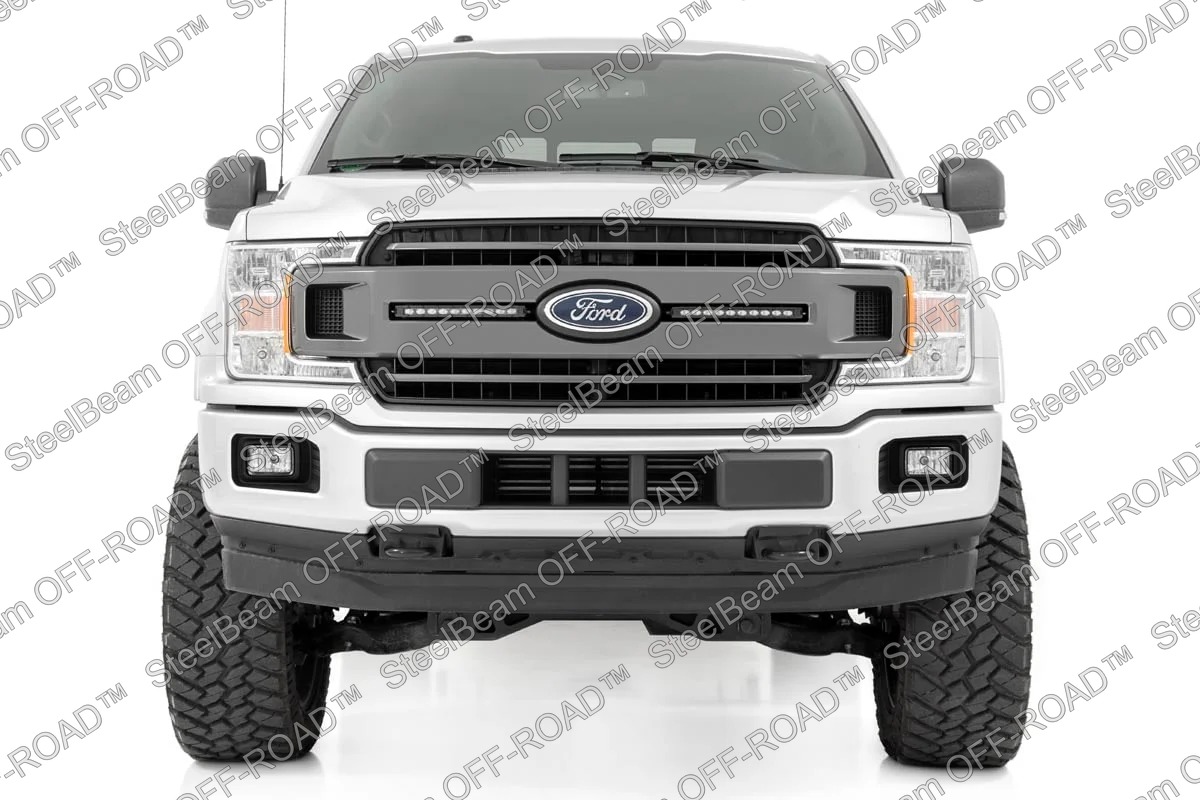 steelbeam off road™ 10" slimline cree led light bars — pair