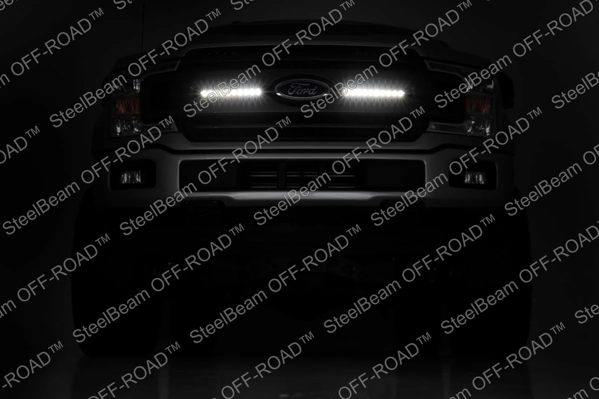 steelbeam off road™ 10" slimline cree led light bars — pair