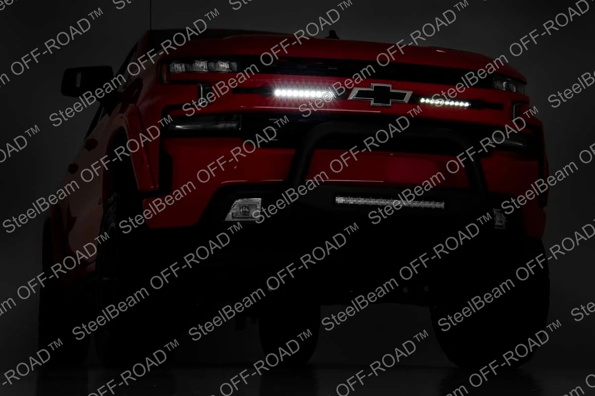 steelbeam off road™ 10" slimline cree led light bars — pair