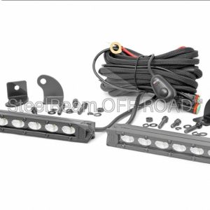 SteelBeam OFF-ROAD™ | 6-Inch Slimline CREE LED Light Bars (Pair)