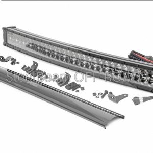 SteelBeam OFF-ROAD™ | 30 Inch Curved Dual-Row LED Light Bar — 300W / 27,000 lm | Cool White DRL | IP67