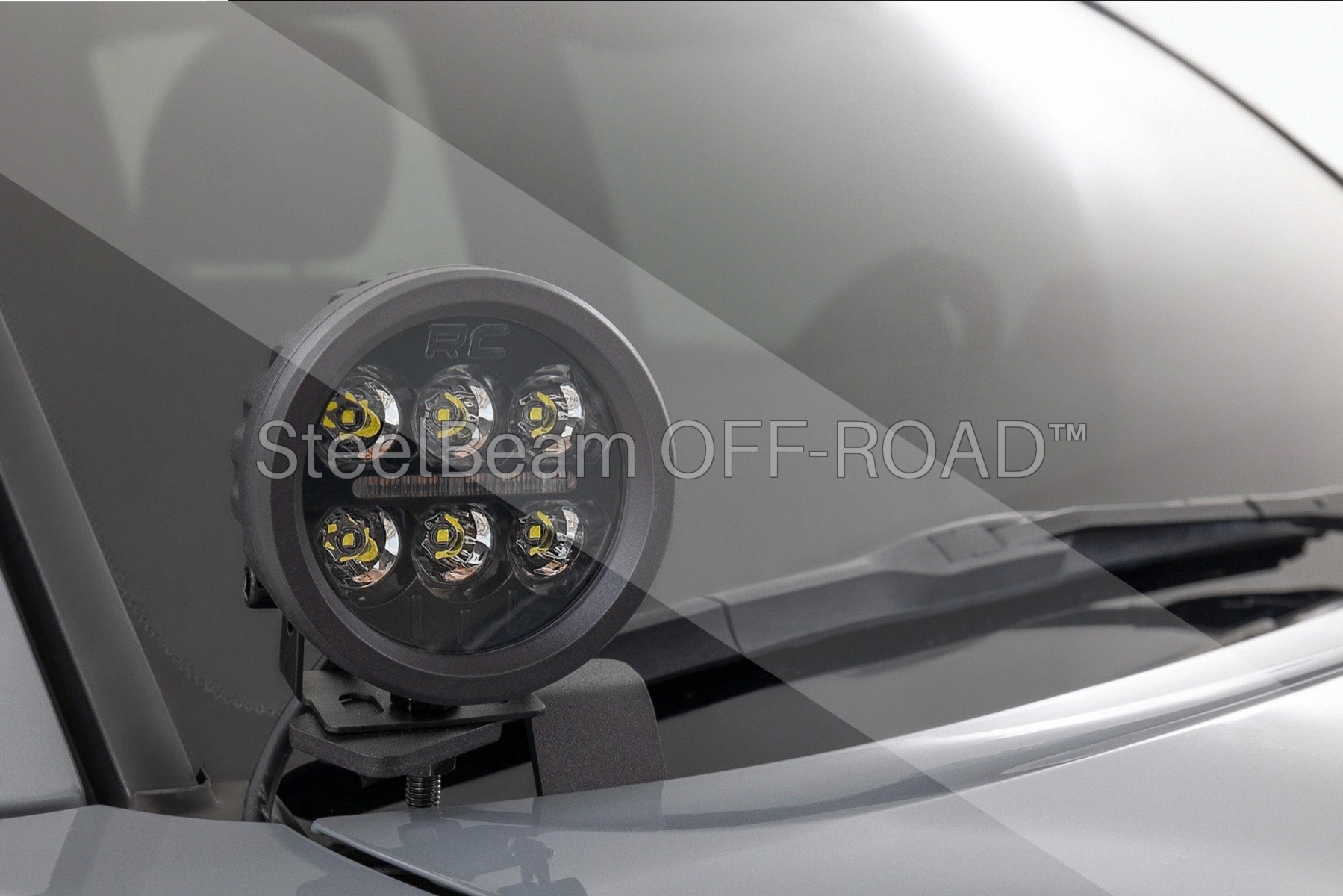 SteelBeam OFF-ROAD™ | Low-Profile LED Ditch Light Kit — Toyota Tacoma (2016–2023)