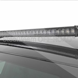 SteelBeam OFF-ROAD™ | 40" Black Single-Row Roof-Mount LED Kit for Jeep Cherokee KL (2014–2023)