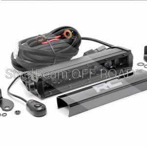 SteelBeam OFF-ROAD™ | 8-Inch Black Single-Row LED Light Bar