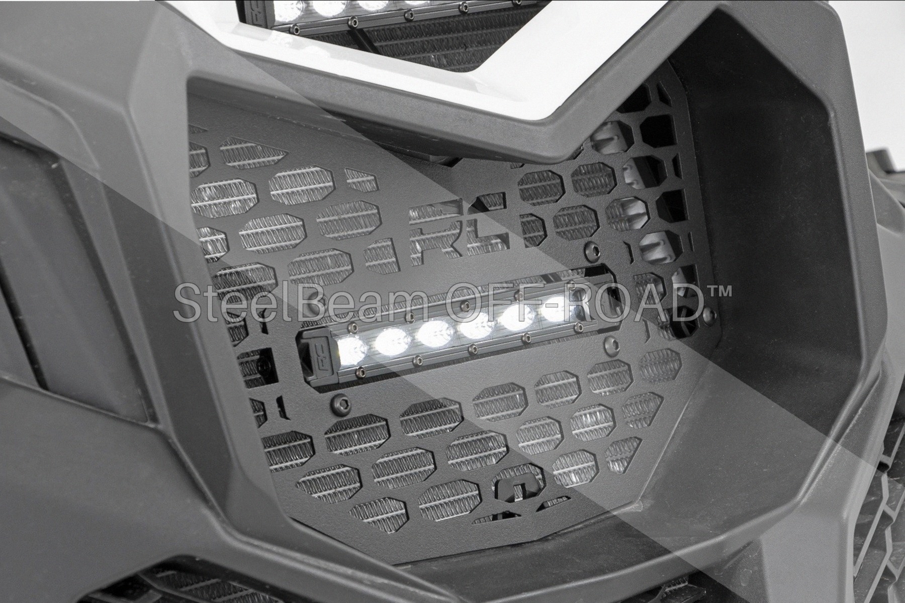 SteelBeam OFF-ROAD™ | 6" Slim Black CREE LED Light Bar — 2400 Lumen Slimline - Image 2