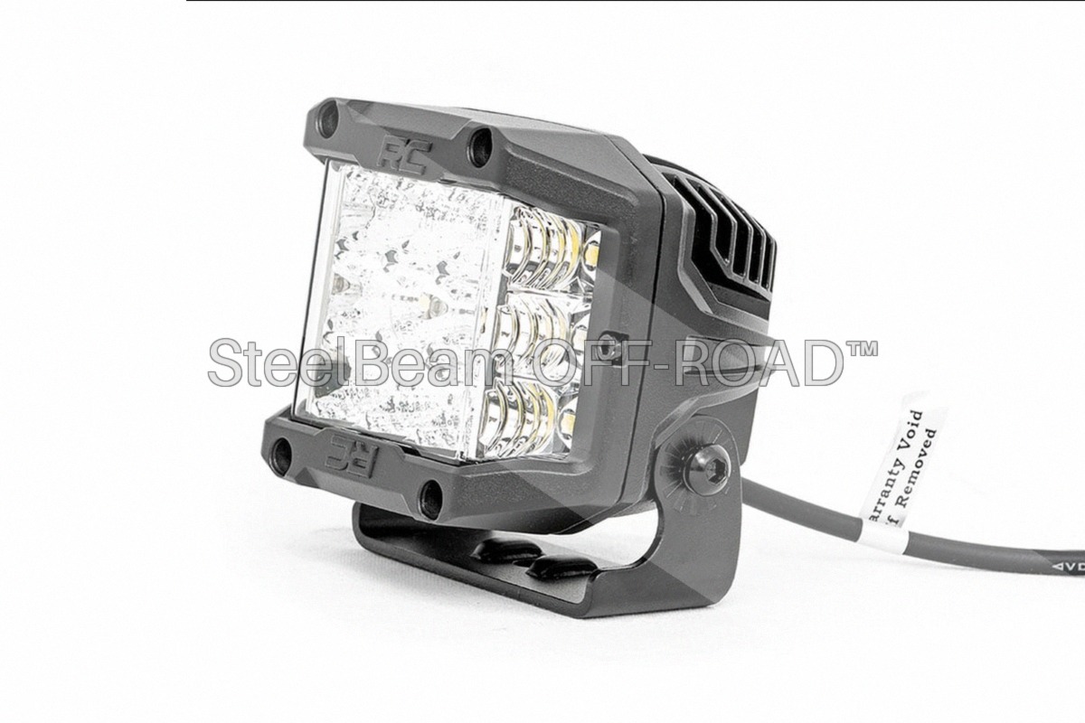 SteelBeam OFF-ROAD™ | 3-Inch Chrome Wide-Angle LED Pods | Pair - Image 2