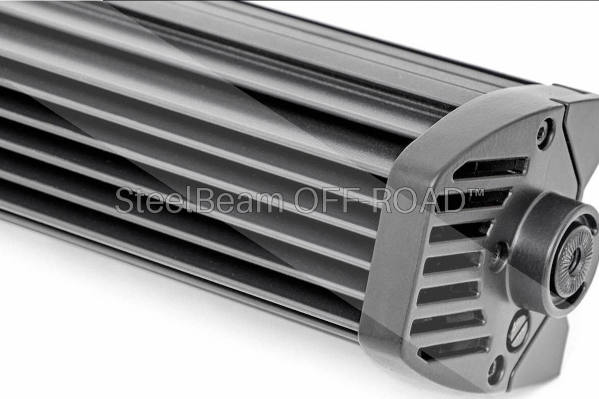 SteelBeam OFF-ROAD™ | 54-Inch Curved Dual-Row LED Light Bar — 500W, 46,800 Lumens, Cool White DRL - Image 2