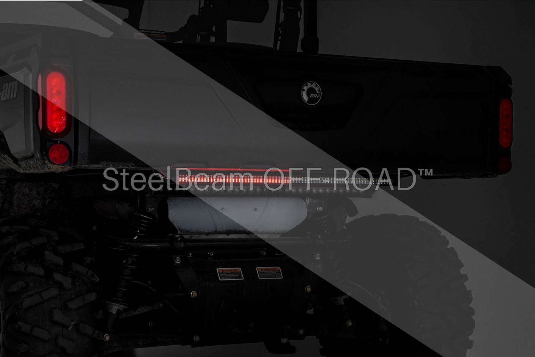 SteelBeam OFF-ROAD™ | 30" Quad-Row Multifunction LED Tailgate Light Strip for Defender MAX HD10 - Image 2