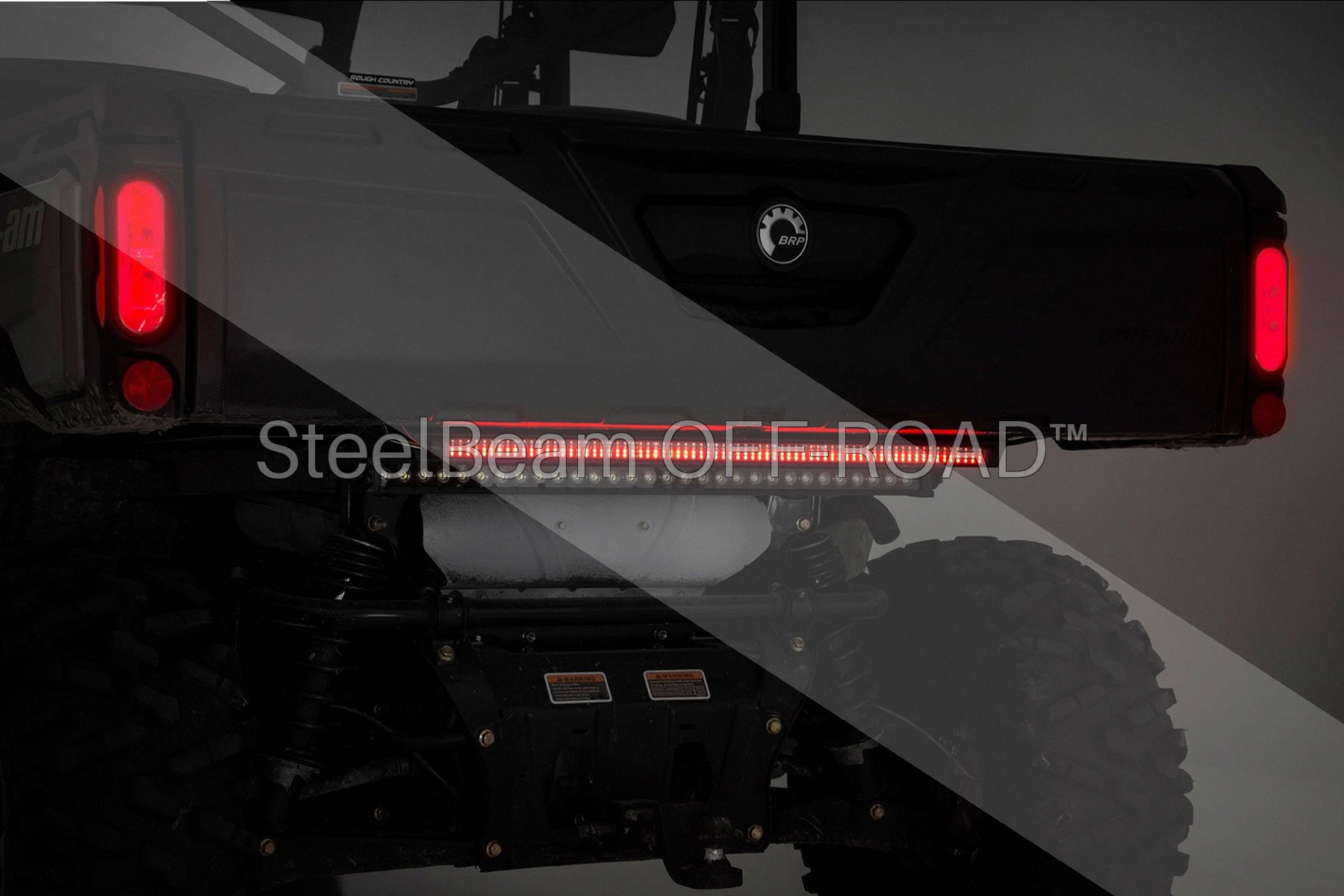 SteelBeam OFF-ROAD™ | 30-Inch Quad-Row Flexible Multifunction LED Tailgate Strip - Image 2
