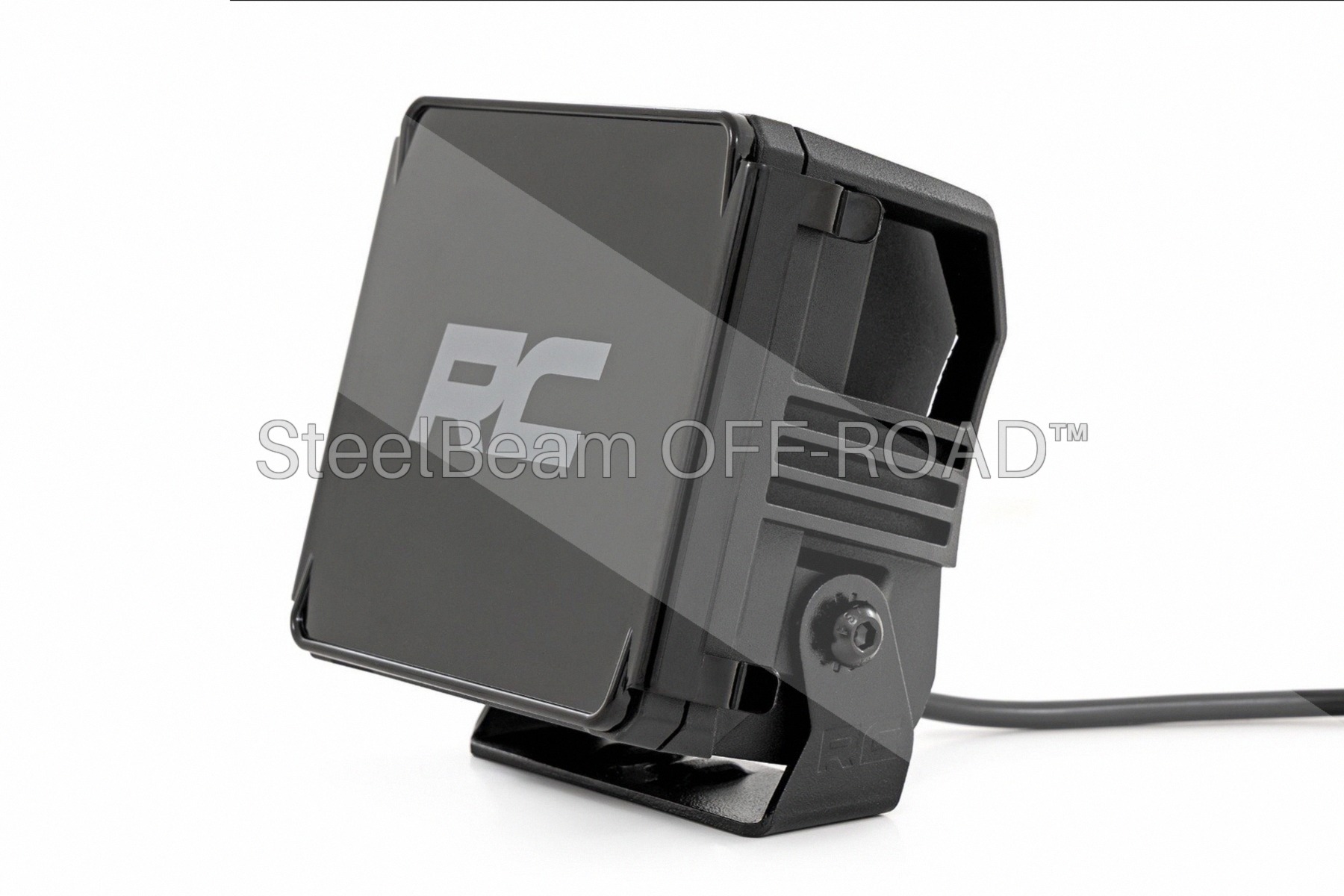 SteelBeam OFF-ROAD™ | 4-Inch Square Amber LED Pods — Pair (Amber DRL) - Image 3