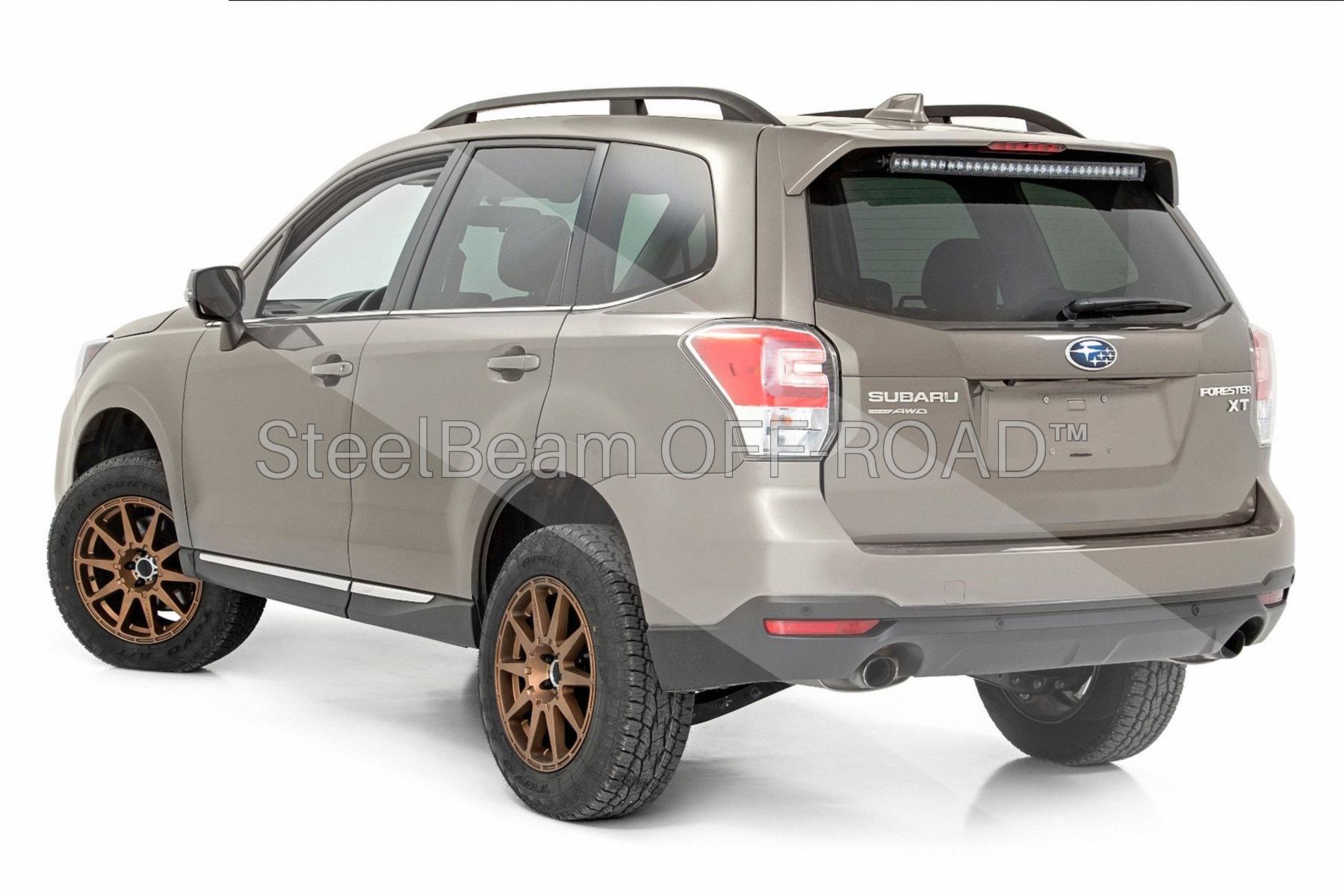 SteelBeam OFF-ROAD™ | 30-Inch Curved Black Single-Row LED Light Bar — 12,000 Lumens - Image 3