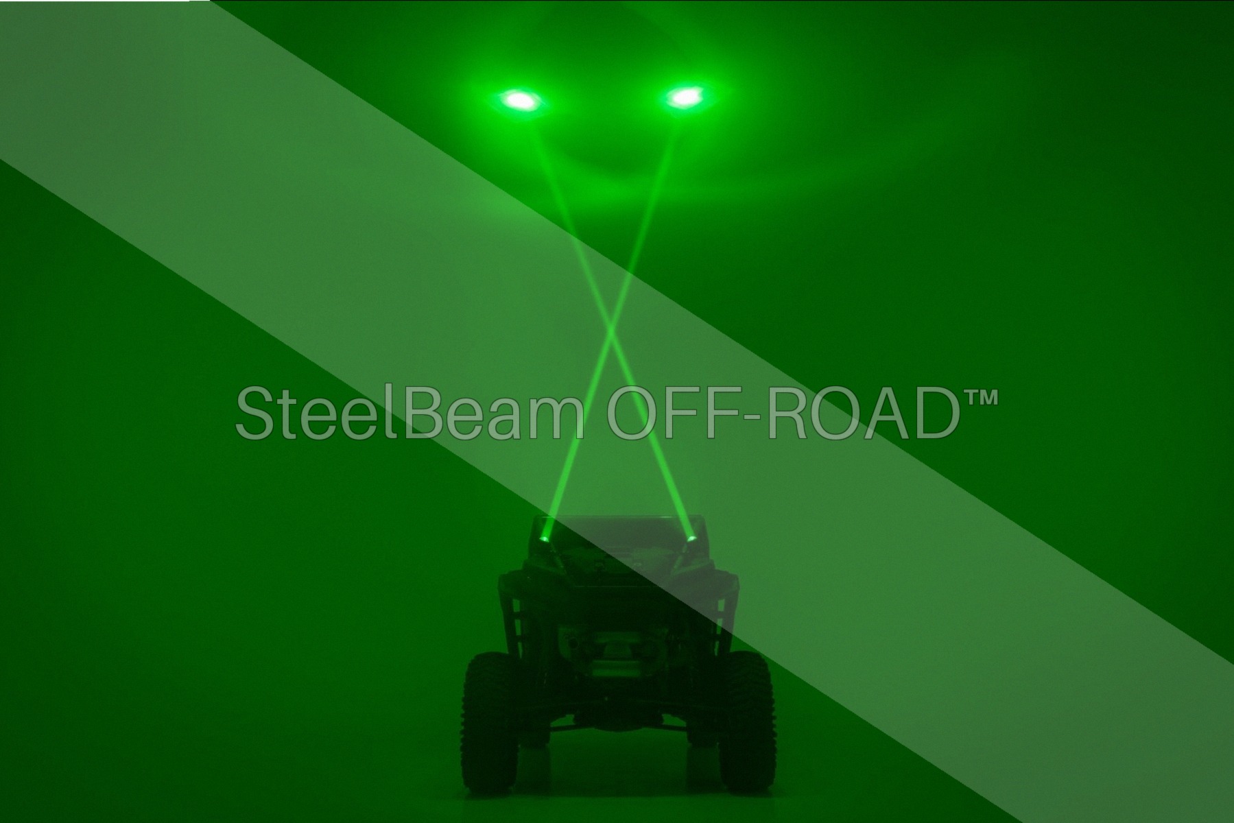 SteelBeam OFF-ROAD™ | Laser Whip LED Kit — RGBW Whipless Lights, 2400 Lumens (Pair) - Image 3