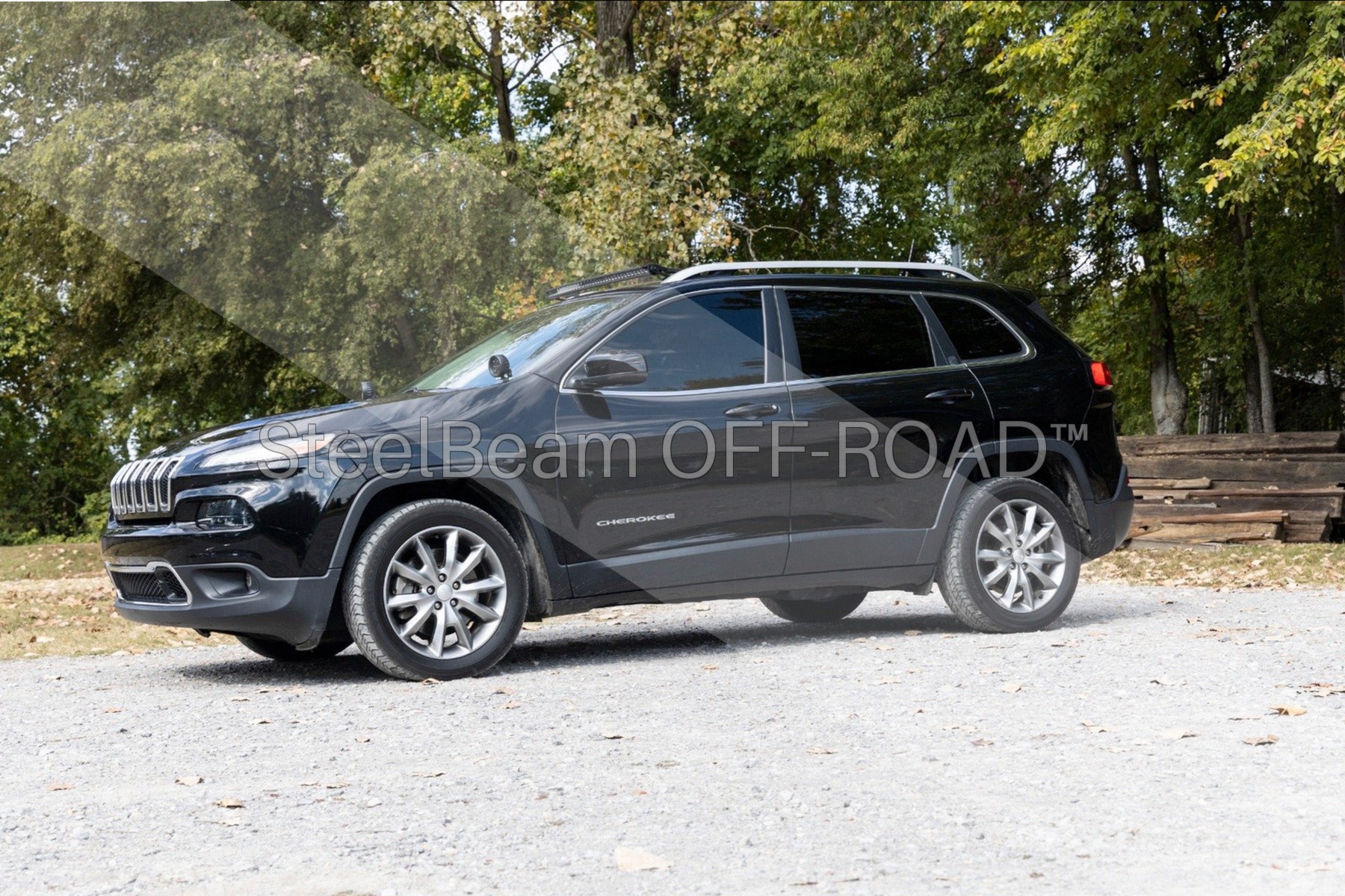 SteelBeam OFF-ROAD™ | Jeep Cherokee KL (2014-2021) Ditch Mount LED Light Kit - Image 3