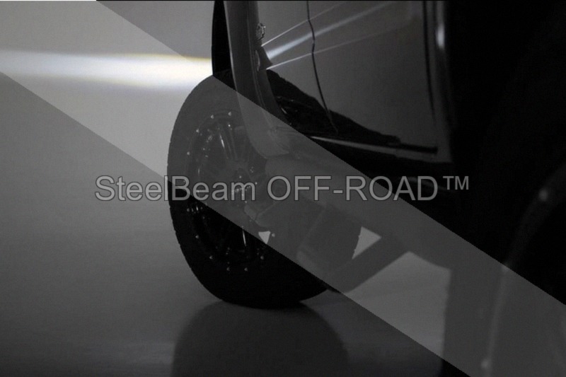steelbeam off road™ 2 inch black series led fog pods — sae street legal | pair