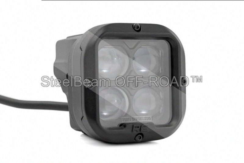 steelbeam off road™ 2" sae driving light pods — street legal | pair