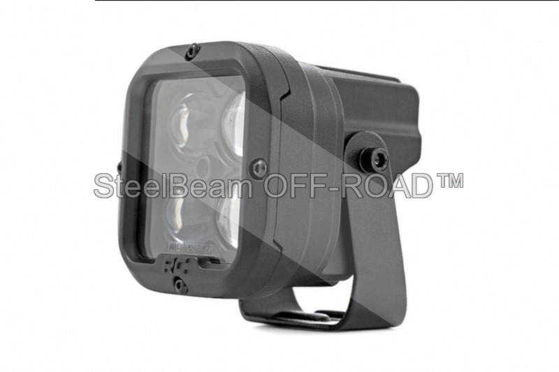 steelbeam off road™ 2" sae driving light pods — street legal | pair