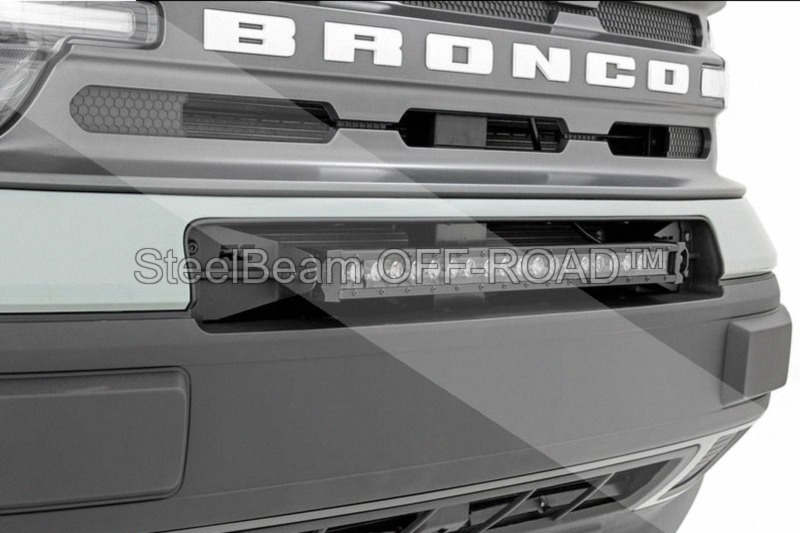 SteelBeam OFF-ROAD™ 20" Black Series LED Light Bar — Single Row | Spot Beam | Cool White DRL - Image 5