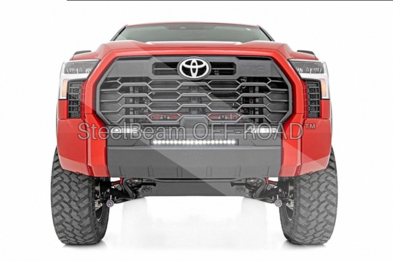 SteelBeam OFF-ROAD™ 20" Black Series LED Light Bar — Slim Line | Ultra-Wide Flood Beam - Image 3