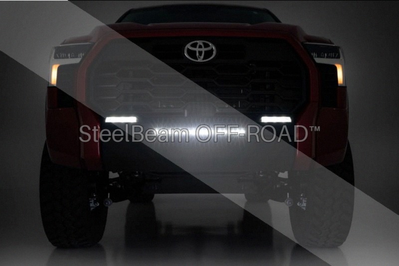 SteelBeam OFF-ROAD™ 20" Black Series LED Light Bar — Slim Line | Ultra-Wide Flood Beam - Image 4