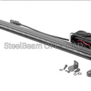 SteelBeam OFF-ROAD™ 20" Black Series LED Light Bar — Slim Line | Ultra-Wide Flood Beam