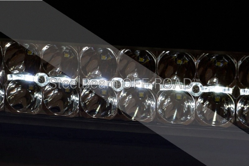 SteelBeam OFF-ROAD™ 20" Chrome Series LED Light Bar — Dual Row | Cool White DRL - Image 6
