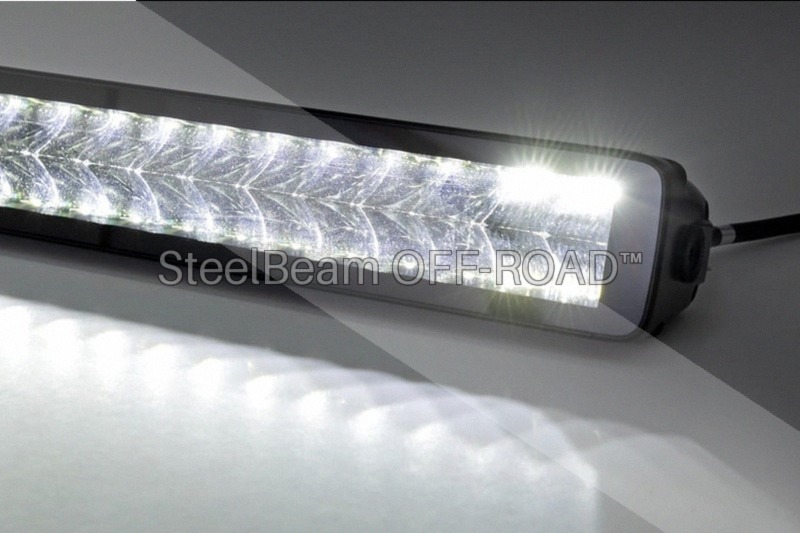 SteelBeam OFF-ROAD™ 20" Spectrum Series LED Light Bar — Dual Row - Image 5