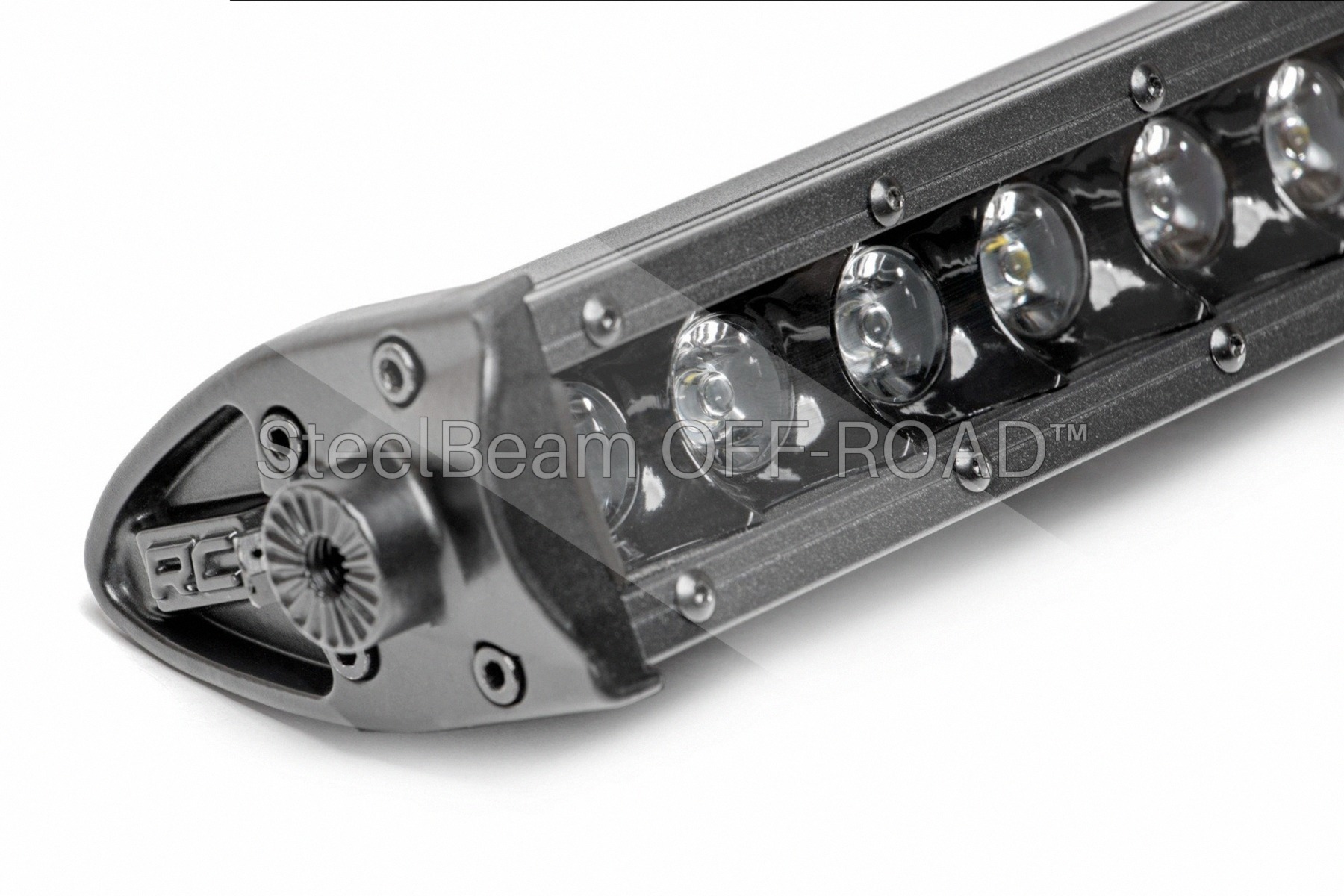SteelBeam OFF-ROAD™ | 50-Inch Black Single-Row LED Light Bar — 48×5W, 19,200 Lumens - Image 4
