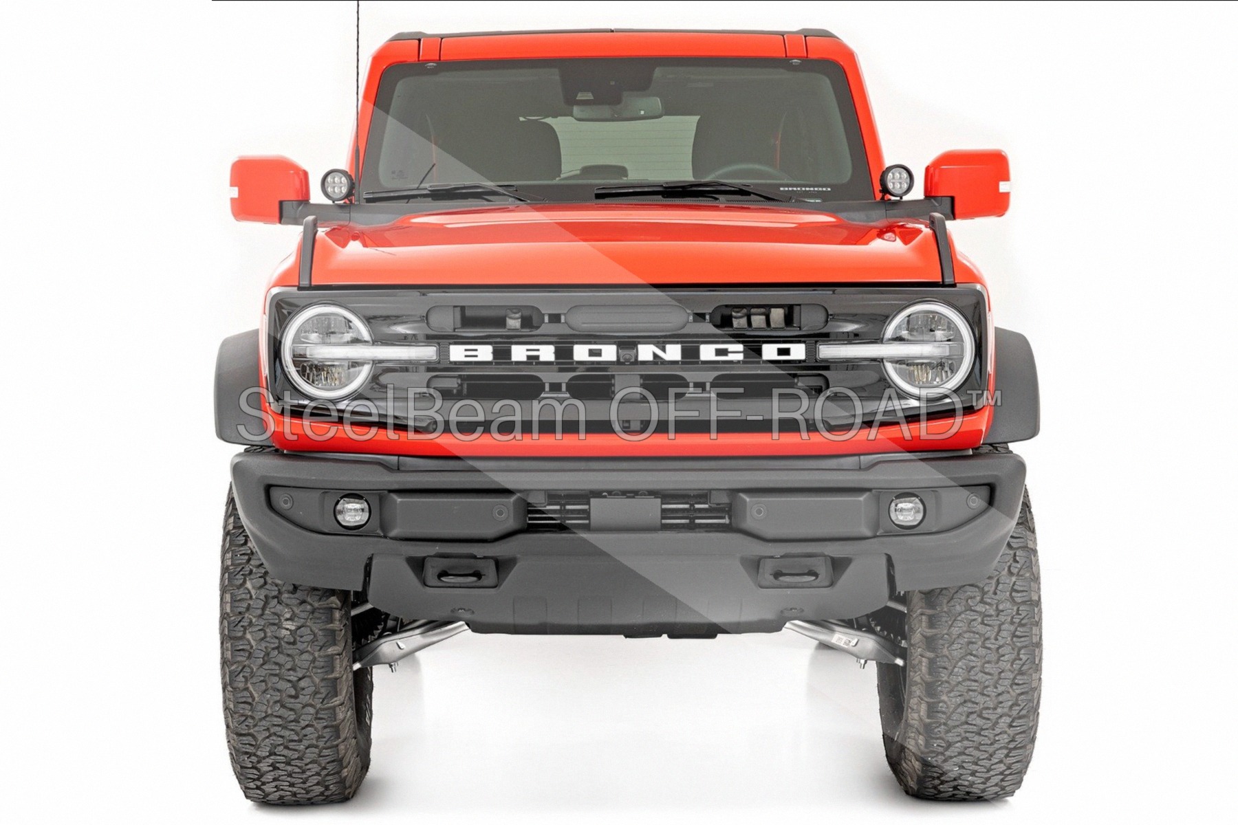 SteelBeam OFF-ROAD™ | 3.5-Inch Round LED Light Pair — Amber DRL, 3240 Lumens - Image 4