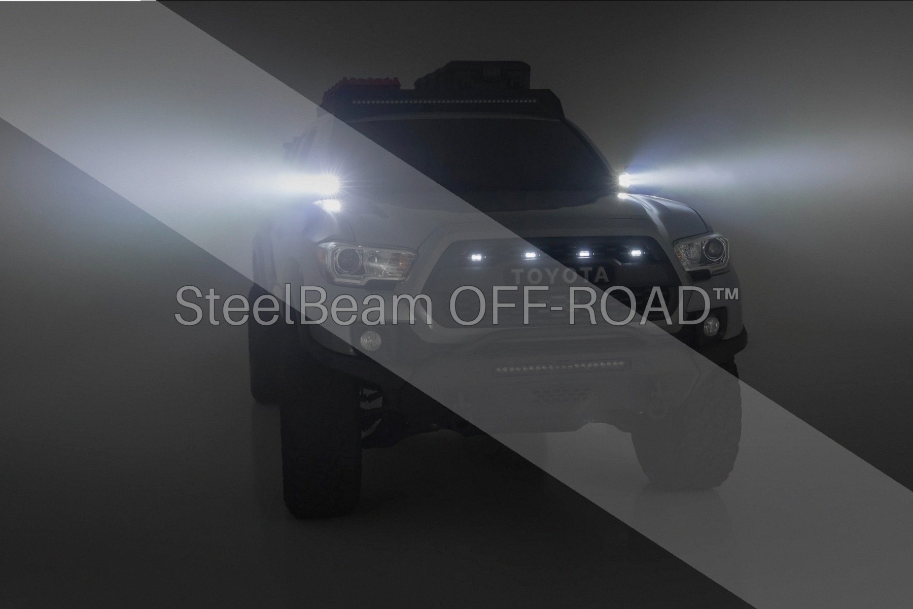 SteelBeam OFF-ROAD™ | Low-Profile LED Ditch Light Kit — Toyota Tacoma (2016–2023) - Image 4