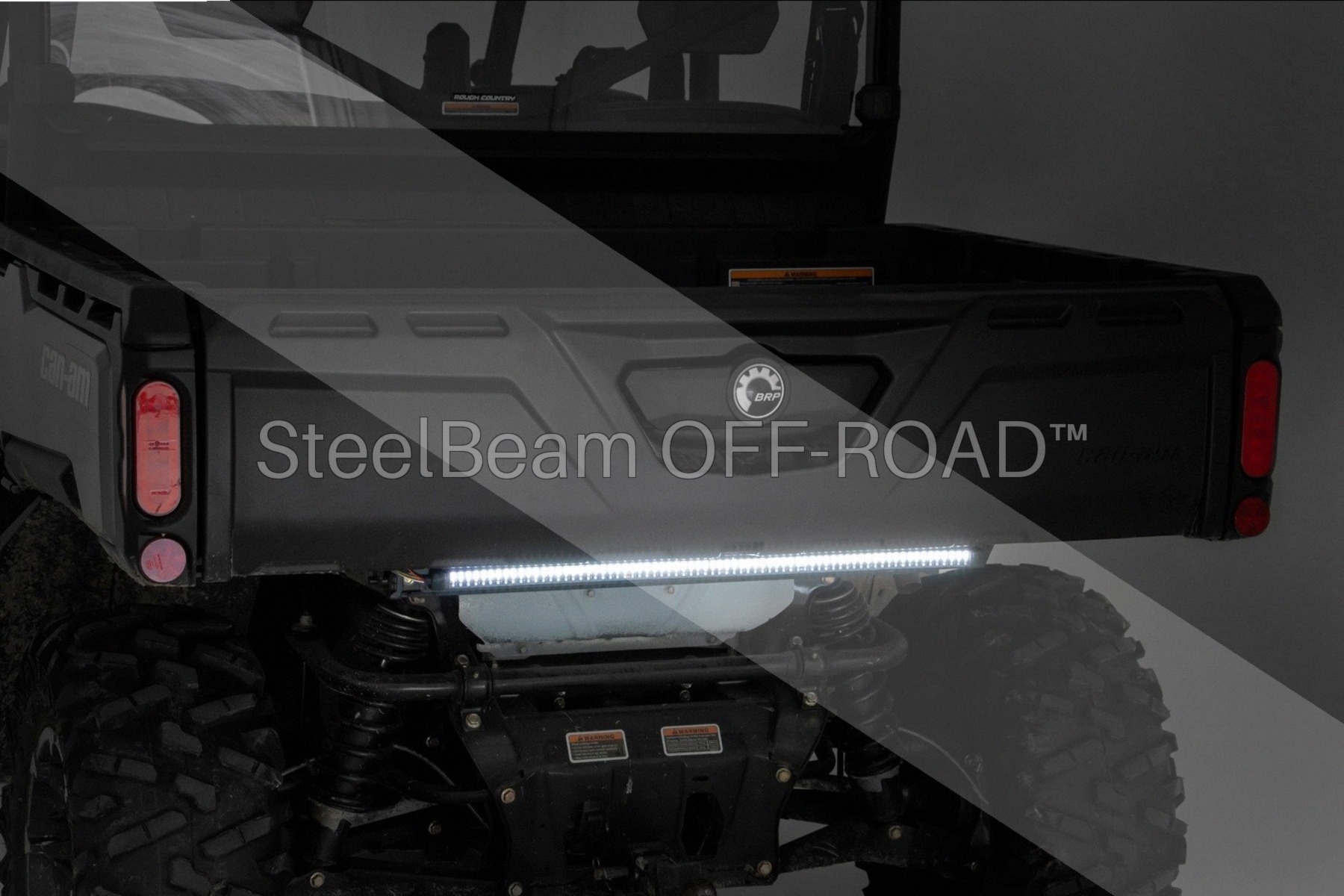 SteelBeam OFF-ROAD™ | 30" Quad-Row Multifunction LED Tailgate Light Strip for Defender MAX HD10 - Image 4