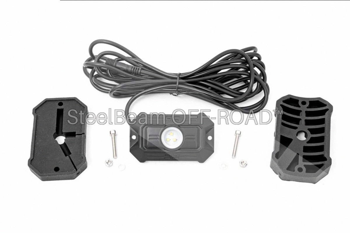 SteelBeam OFF-ROAD™ | 4-Pod LED Rock Light Kit — 3,240 Lumens, IP67 Waterproof - Image 4