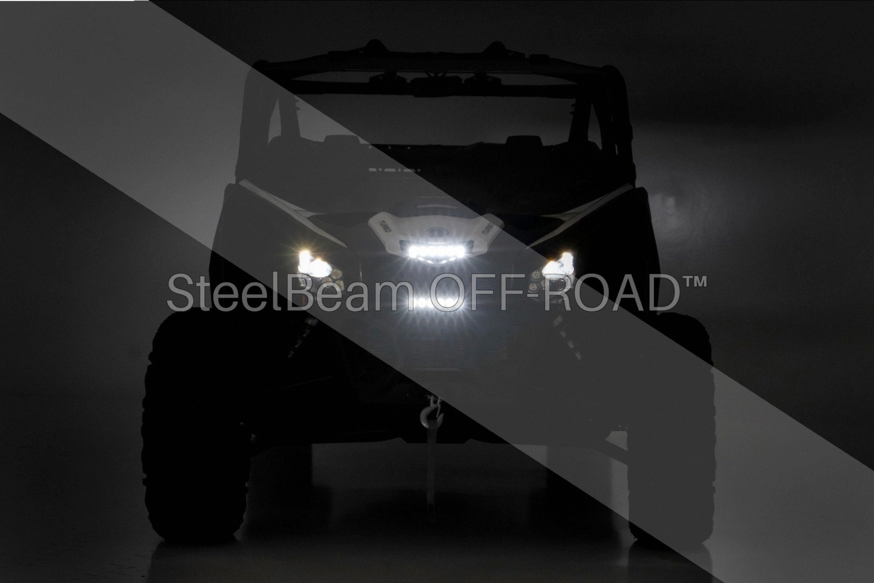 SteelBeam OFF-ROAD™ | 6" Slim Black CREE LED Light Bar — 2400 Lumen Slimline - Image 5