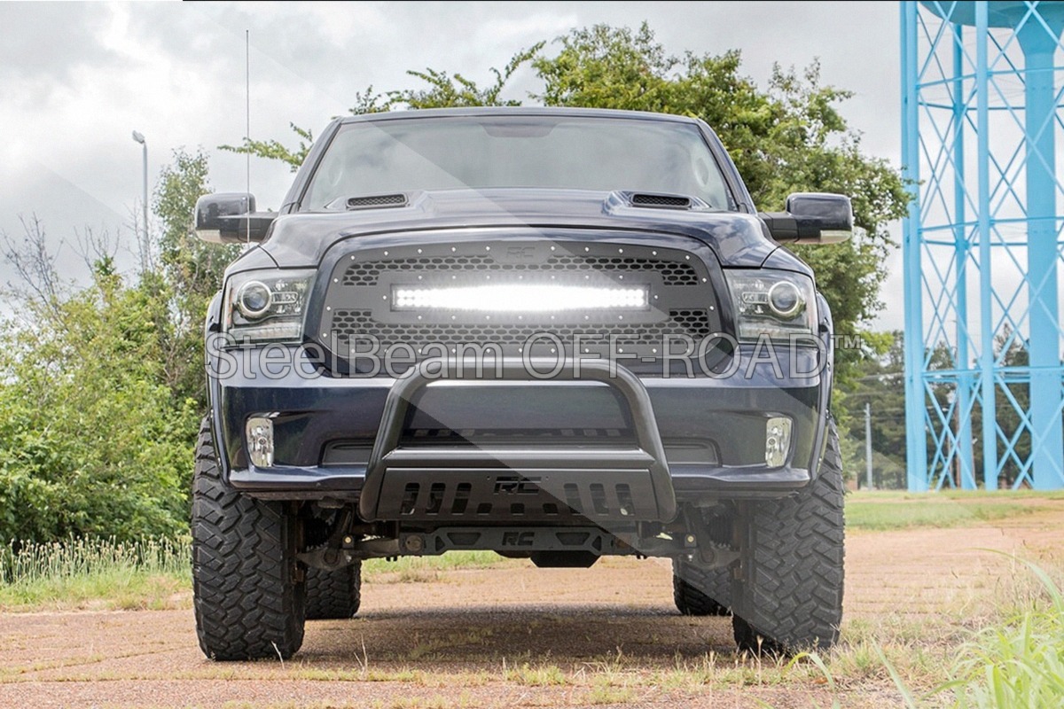SteelBeam OFF-ROAD™ | 30-Inch Curved Dual-Row Black LED Light Bar — 180W, 14,400 Lumens - Image 5