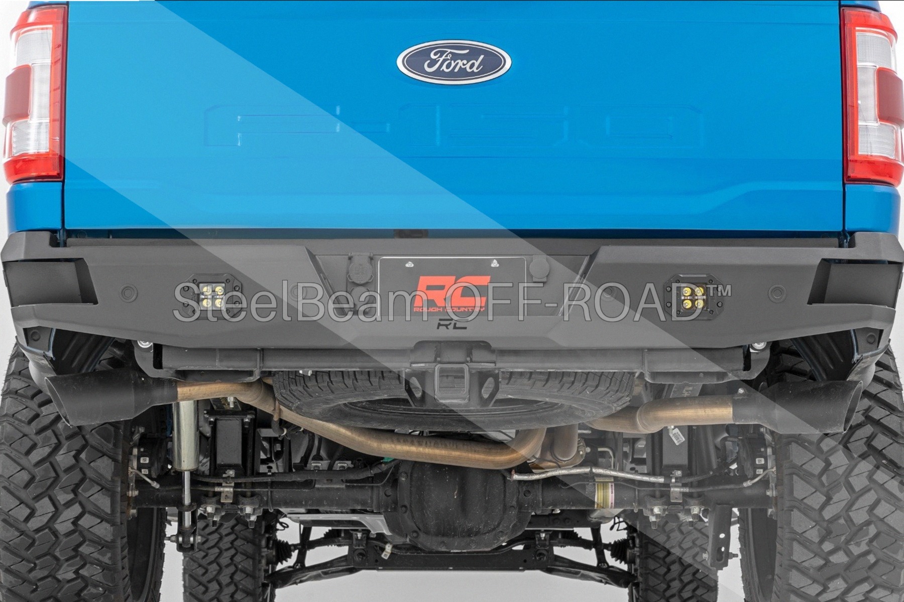 SteelBeam OFF-ROAD™ | 2" Black Flush-Mount LED Light Pods | Cool White DRL - Image 5