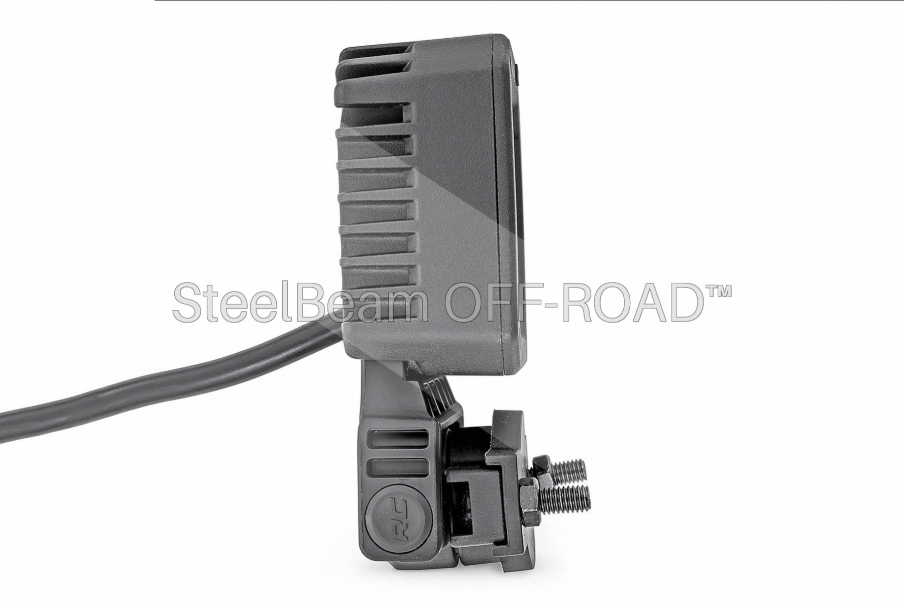 SteelBeam OFF-ROAD™ | 2-Inch Flood LED Light Pair — Swivel Mount with Amber DRL - Image 5