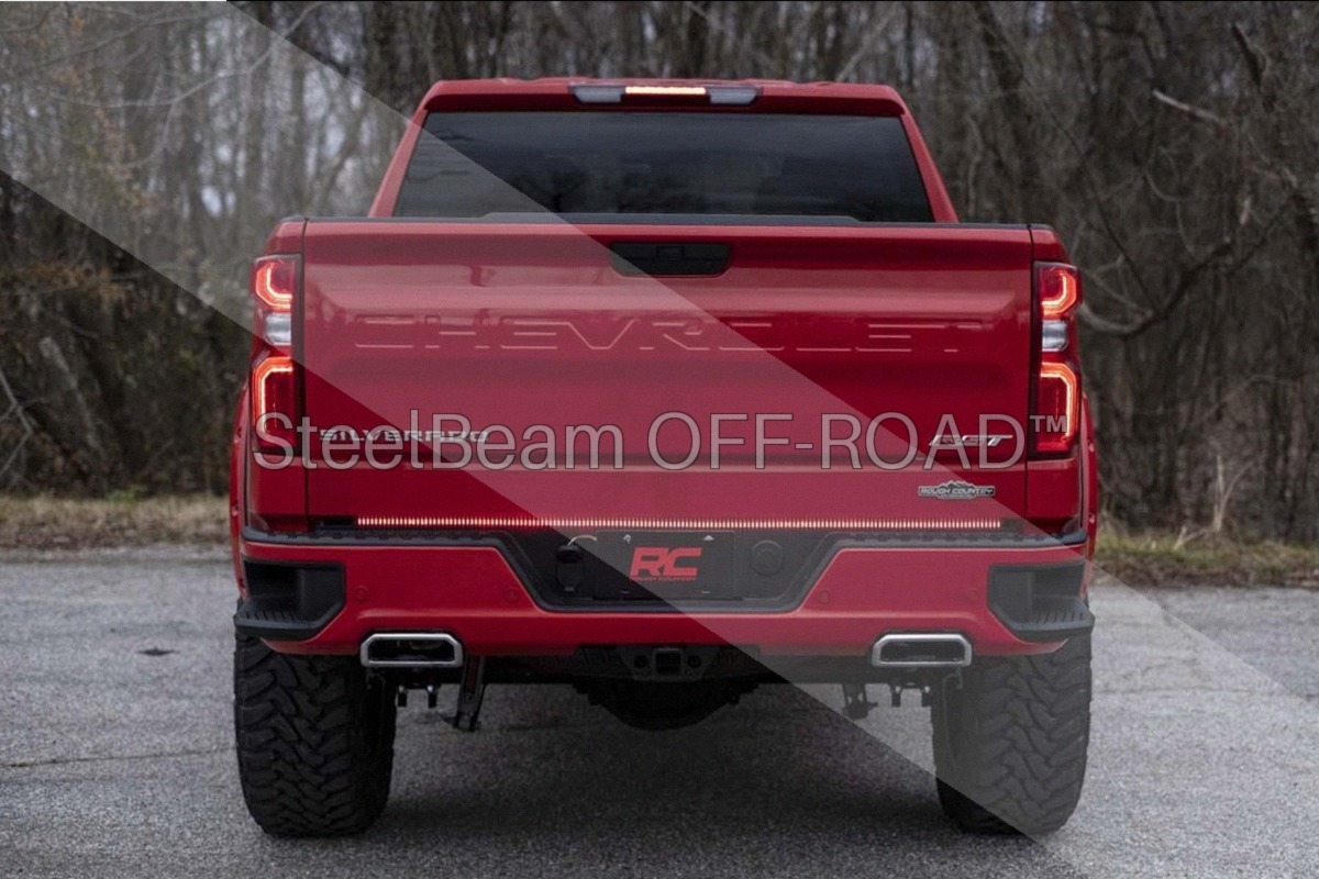 SteelBeam OFF-ROAD™ | 60-inch Quad-Row Multi-Function LED Tailgate Light Strip - Image 5