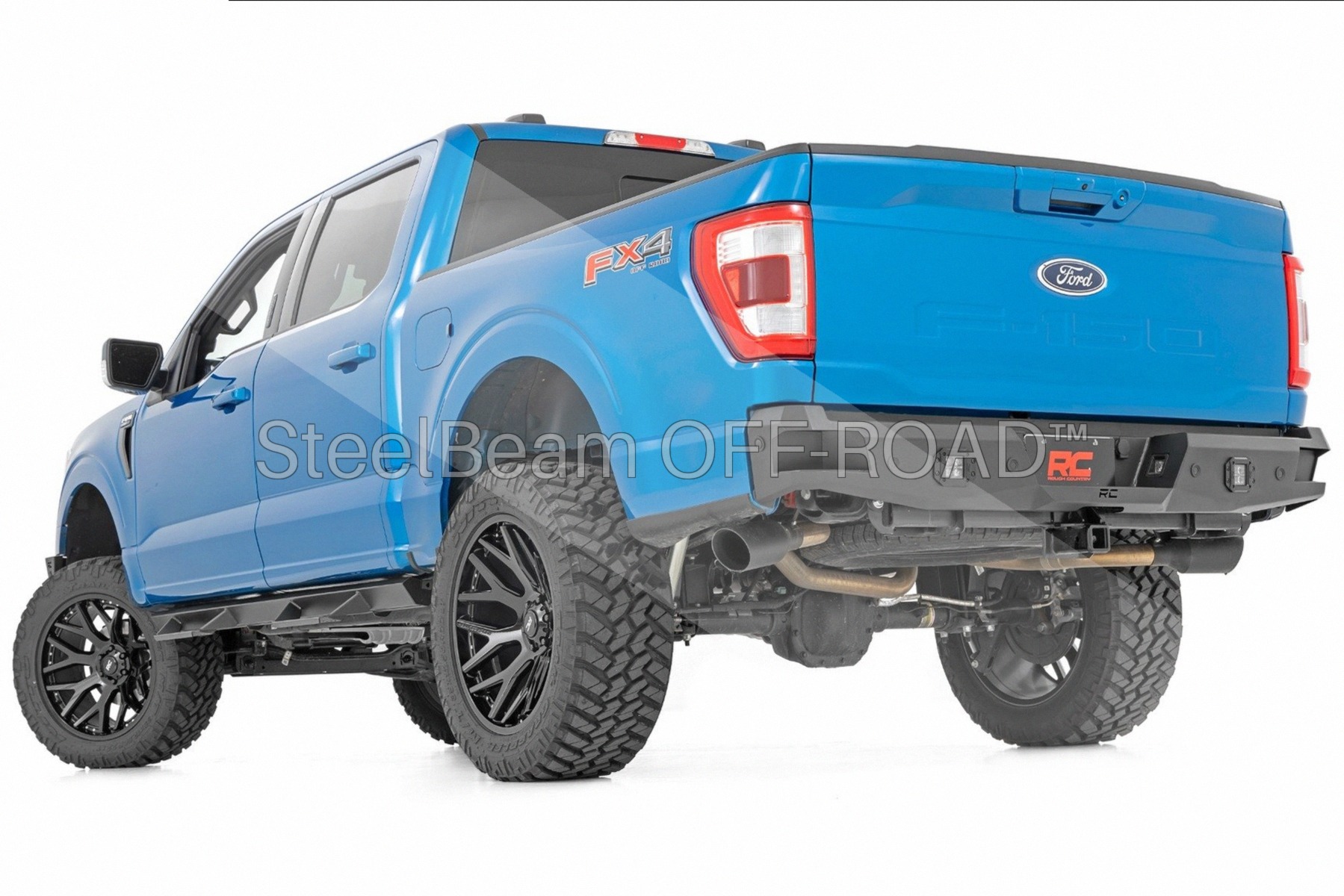 SteelBeam OFF-ROAD™ | 2" Black Flush-Mount LED Light Pods | Cool White DRL - Image 6