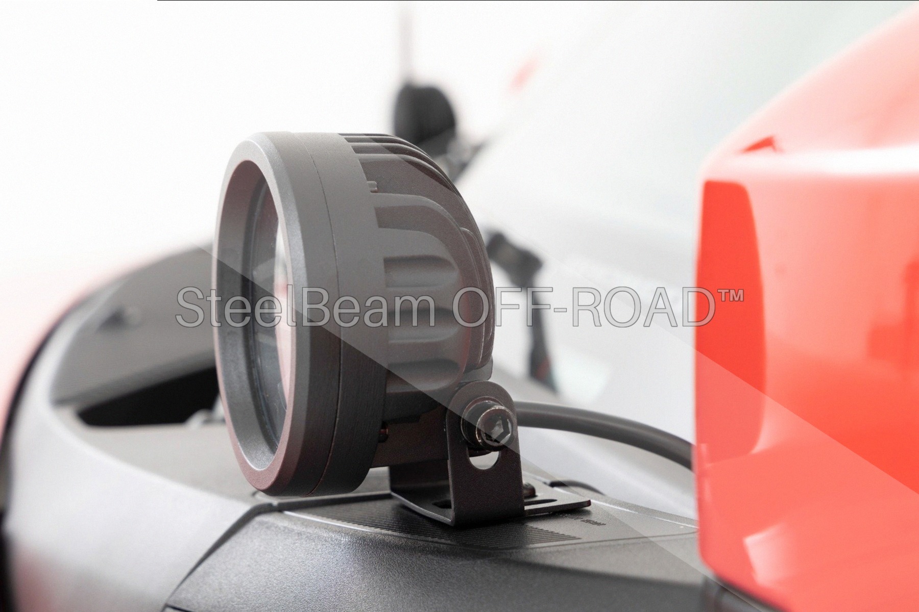 SteelBeam OFF-ROAD™ | 3.5-Inch Round LED Light Pair — Amber DRL, 3240 Lumens - Image 6