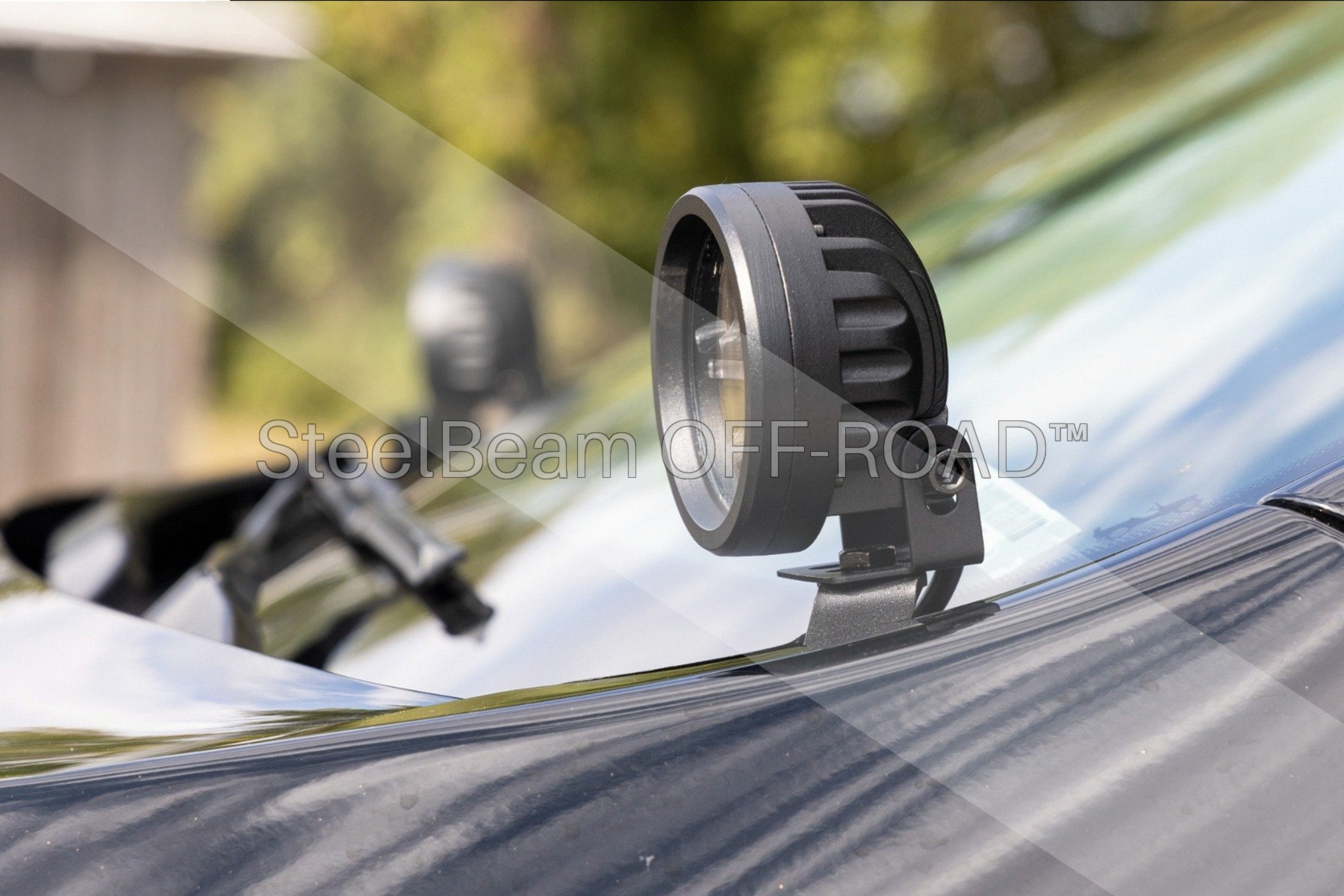 SteelBeam OFF-ROAD™ | Jeep Cherokee KL (2014-2021) Ditch Mount LED Light Kit - Image 6