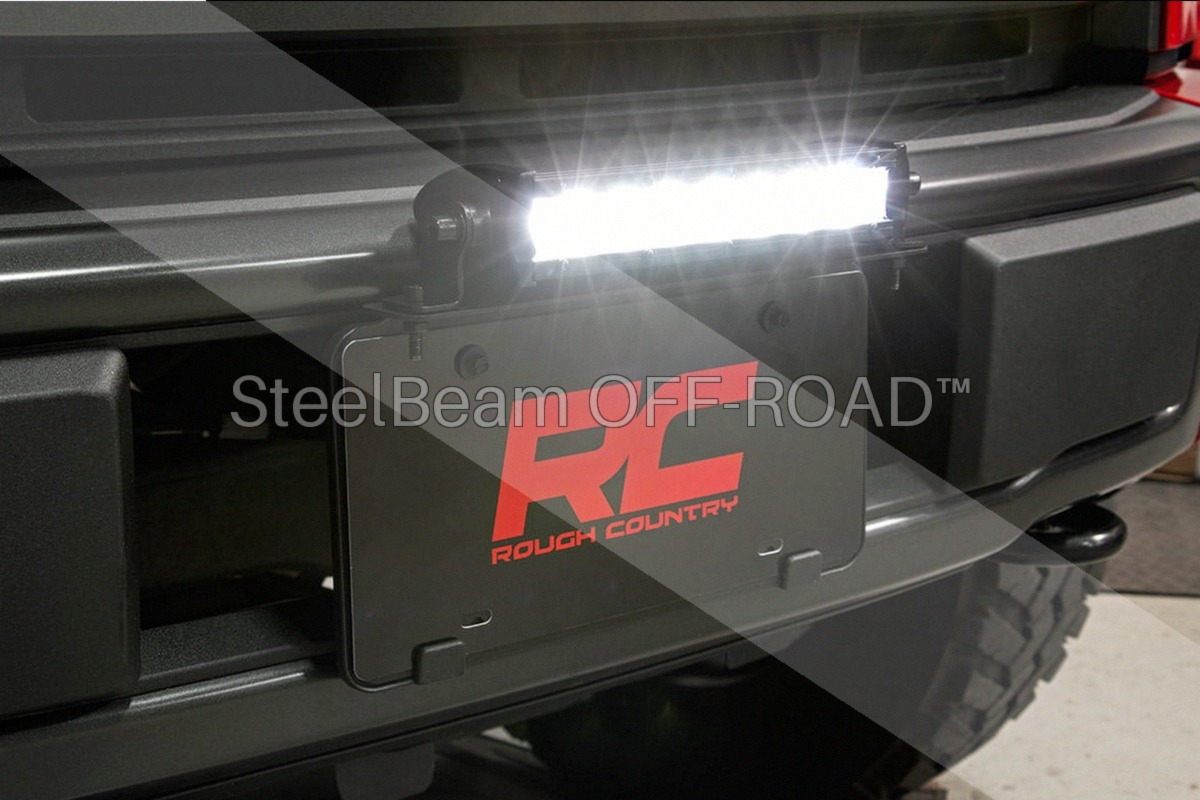 SteelBeam OFF-ROAD™ | 8-Inch Single-Row Black LED Light Bar Pair — 6,400 Lumens, Cool White DRL - Image 6