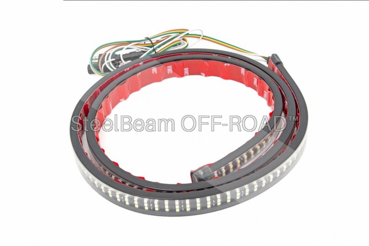 SteelBeam OFF-ROAD™ | 60-inch Quad-Row Multi-Function LED Tailgate Light Strip - Image 6