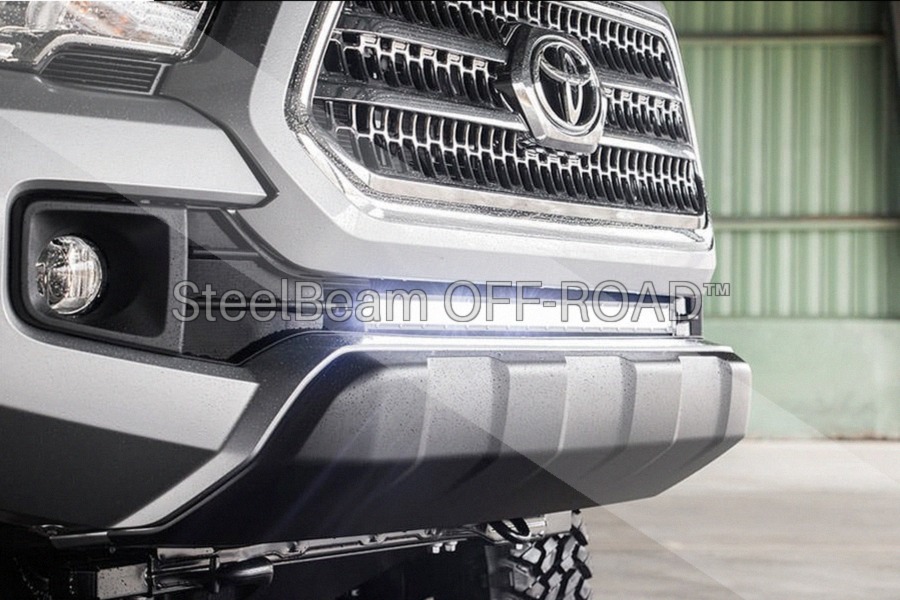 SteelBeam OFF-ROAD™ | 30-Inch Single-Row Black LED Light Bar — 12,000 Lumens, Cool White DRL - Image 6