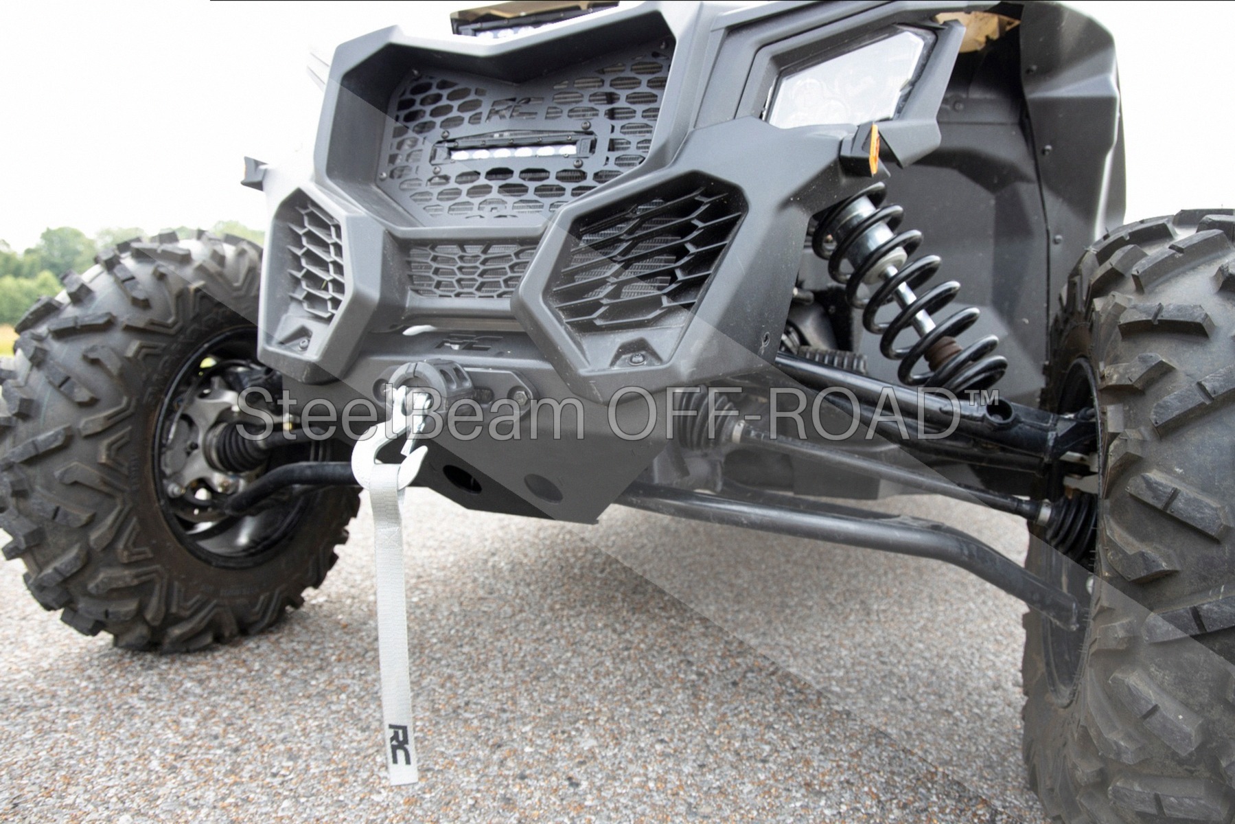 SteelBeam OFF-ROAD™ | 6" Slim Black CREE LED Light Bar — 2400 Lumen Slimline - Image 6