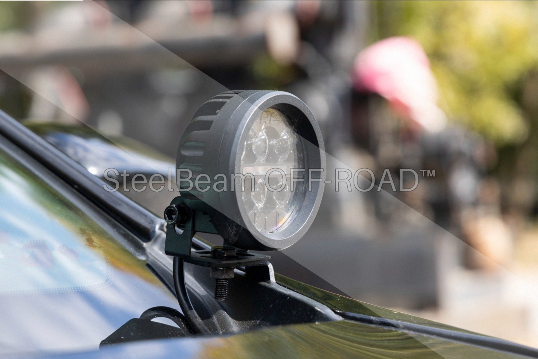 SteelBeam OFF-ROAD™ | Jeep Cherokee KL (2014-2021) Ditch Mount LED Light Kit - Image 7