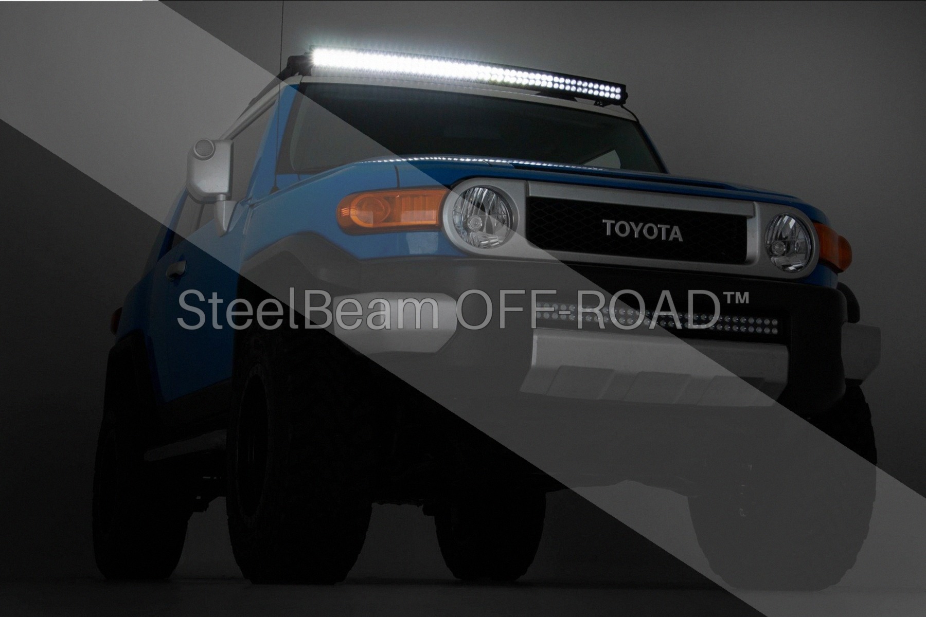SteelBeam OFF-ROAD™ | 50" Curved Dual-Row LED Light Bar — 480W / 43,200 Lumens with Cool White DRL - Image 7