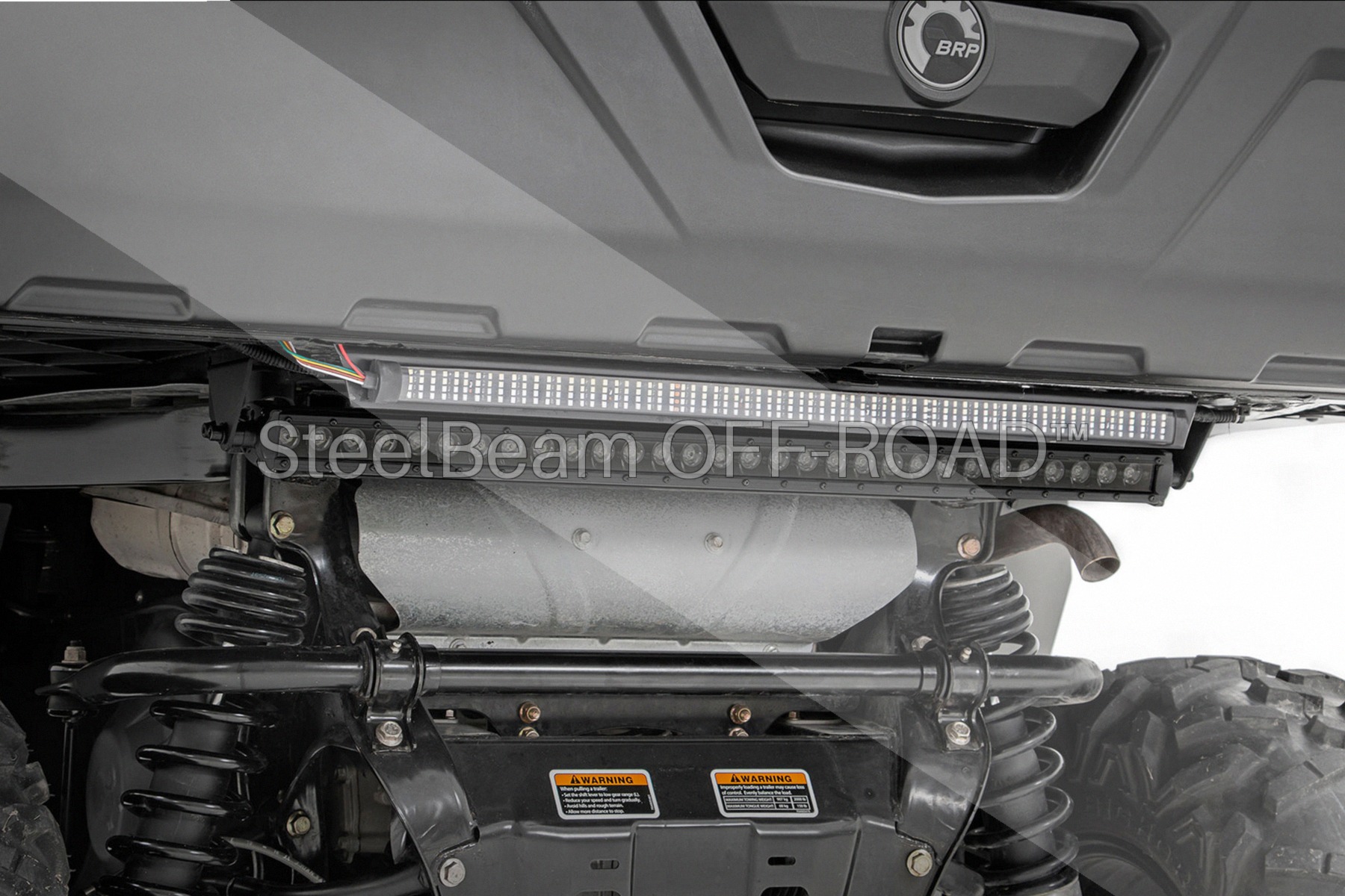 SteelBeam OFF-ROAD™ | 30-Inch Quad-Row Flexible Multifunction LED Tailgate Strip - Image 8